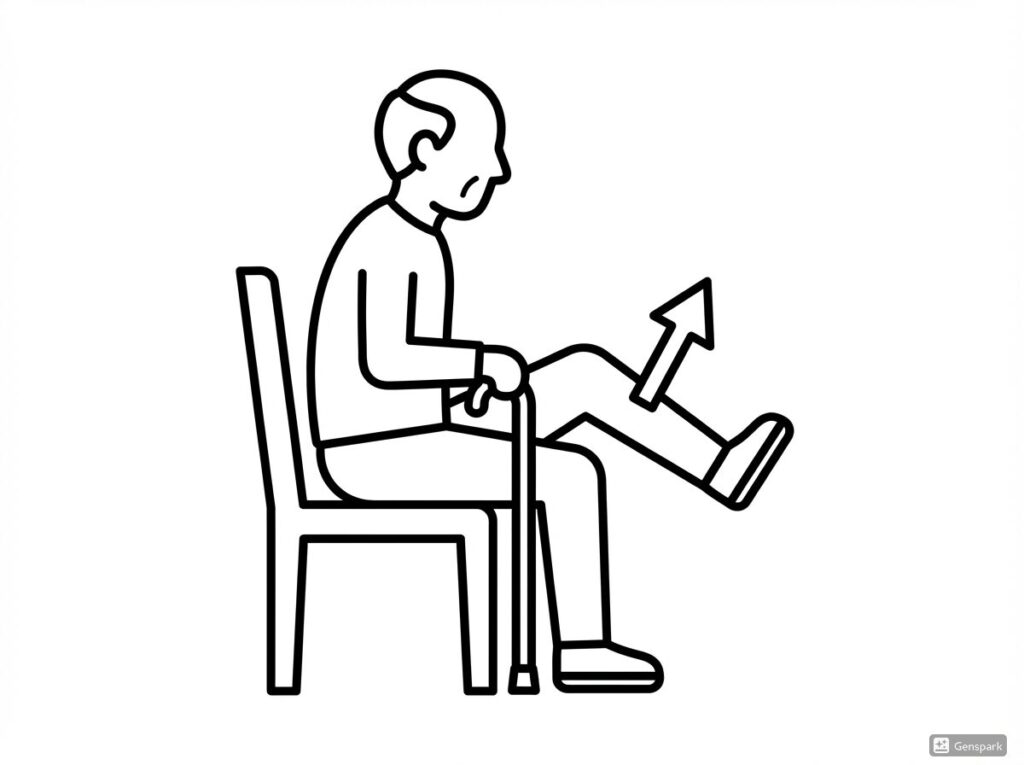 寝たきり予防トレーニング、腸腰筋