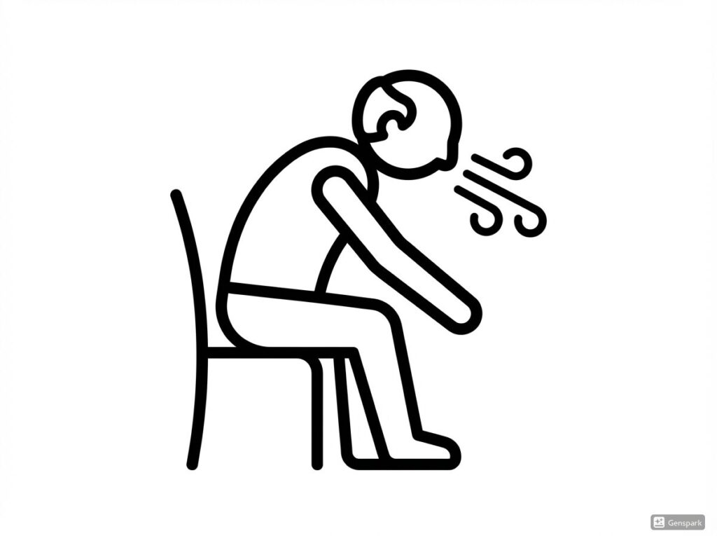 寝たきり予防トレーニング、深呼吸とストレッチ、柔軟性の維持