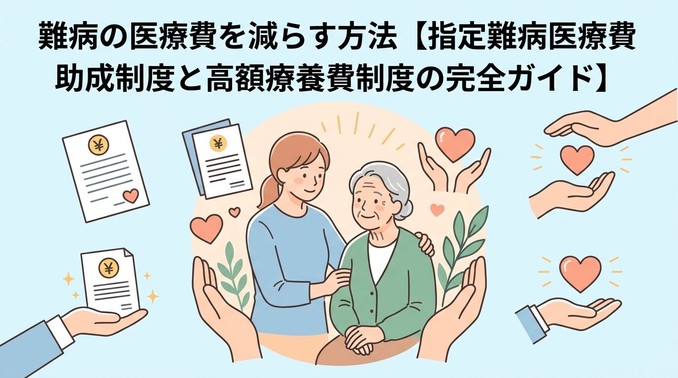 難病の高額療養費制度【2026年版・訪問PT解説】在宅介護の医療費負担を賢く減らす完全ガイド
